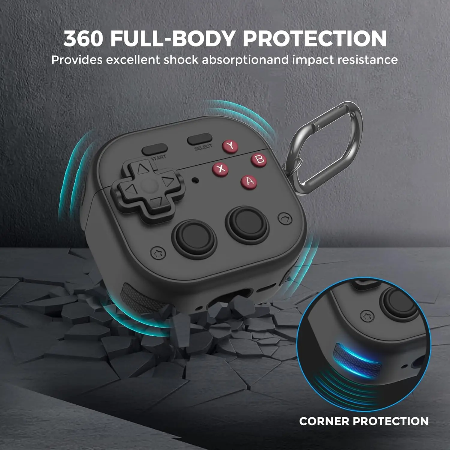 3D game console For Apple Airpods 4 Cases Cover liquid silicone design protective case with Cleaner Kit for Airpods 4 Cover Fund - Image 4