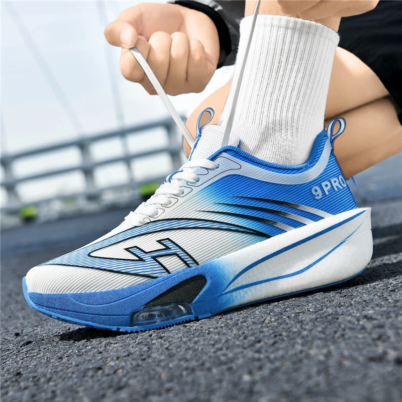 

2025 Autumn/Winter New Soft Sole Cushioned Men's Running Shoes Women's High-Quality Road Jogging Shoes Lightweight Comfortable Sports Shoes Mesh Breathable Training Shoes