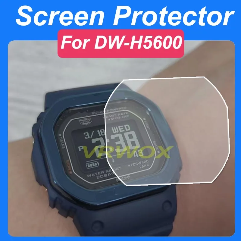 3PCS DW-H5600 GM-H5600 Watch Screen Protector HD Clear TPU Nano Film Waterproof 99% HD Clear Full Coverage Size