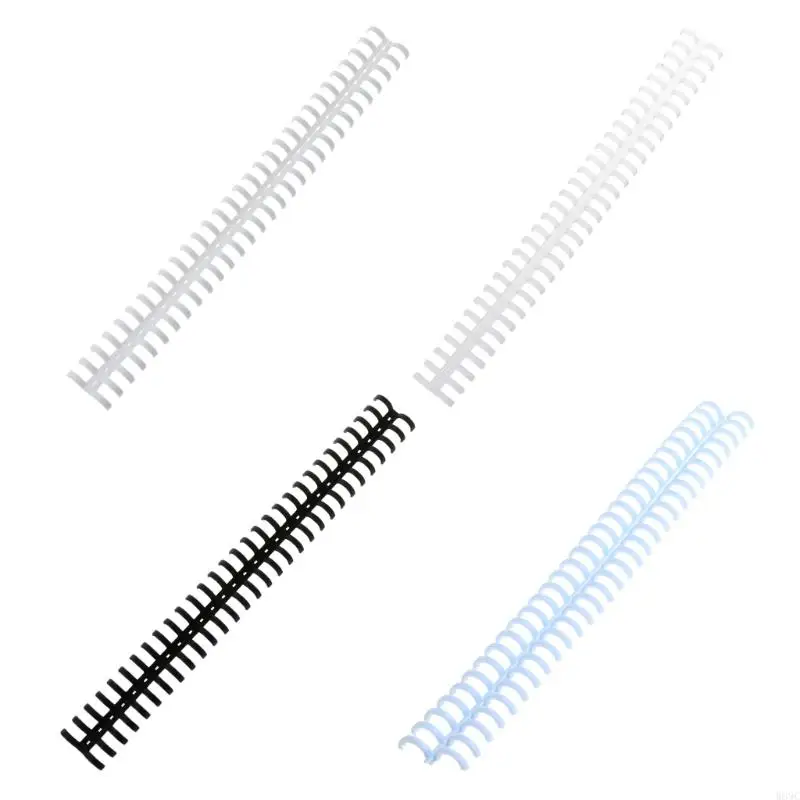 W89C 30 agujeros círculos carpeta plástico librería hojas hojas hojas hojas.