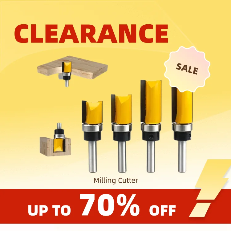 

Clearance_4PCS 8 мм хвостовик деревообрабатывающий фрезерный станок нож для обрезки профиля гравировальный станок фреза с подшипником_Continu