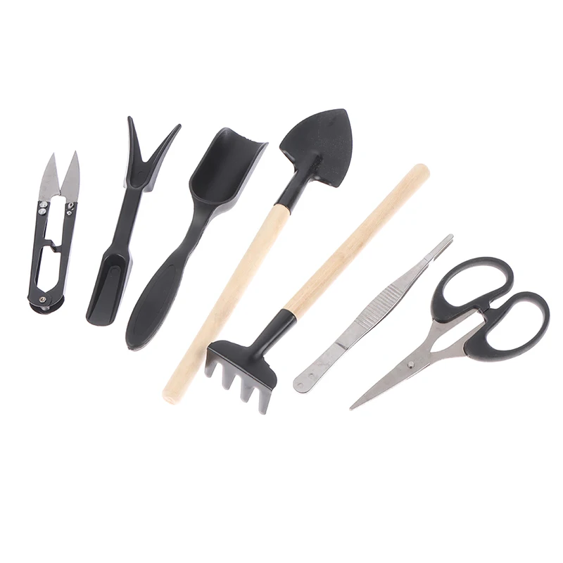 13Pcs Planting Tool Set Mini Garden Tool For Succulents Planting Hand Tools Digging Transplanted Miniature Bonsai Planting Tools