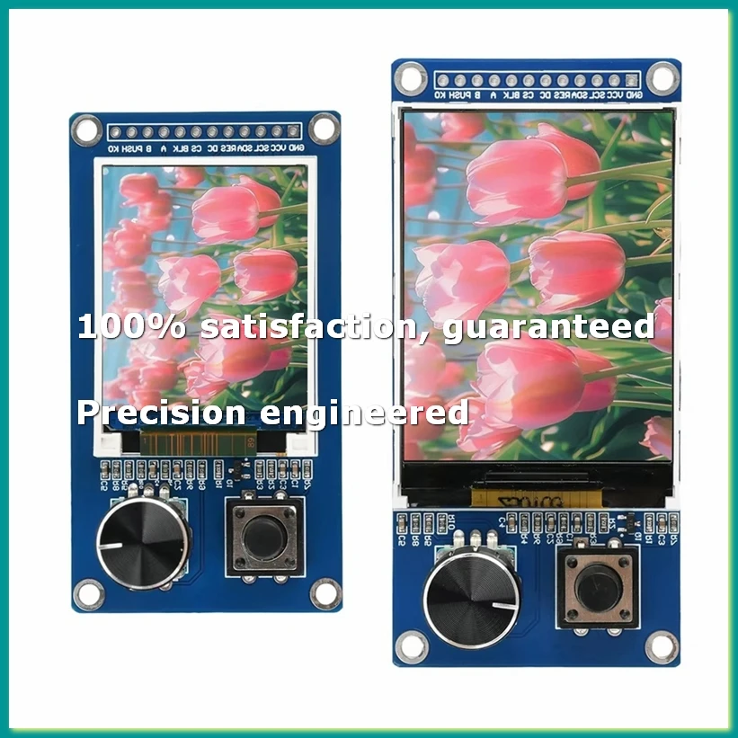 2.4-Inch TFT Display Screen with Ec11 Rotary Encoder Combination Module SPI Interface LCD Screen Electronic Kit-A86Z