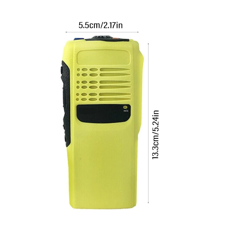 กรณีที่อยู่อาศัยด้านหน้าเปลี่ยนสำหรับ GP328 RPO5150 HT750 WalkieTalkie วิทยุ Dropship