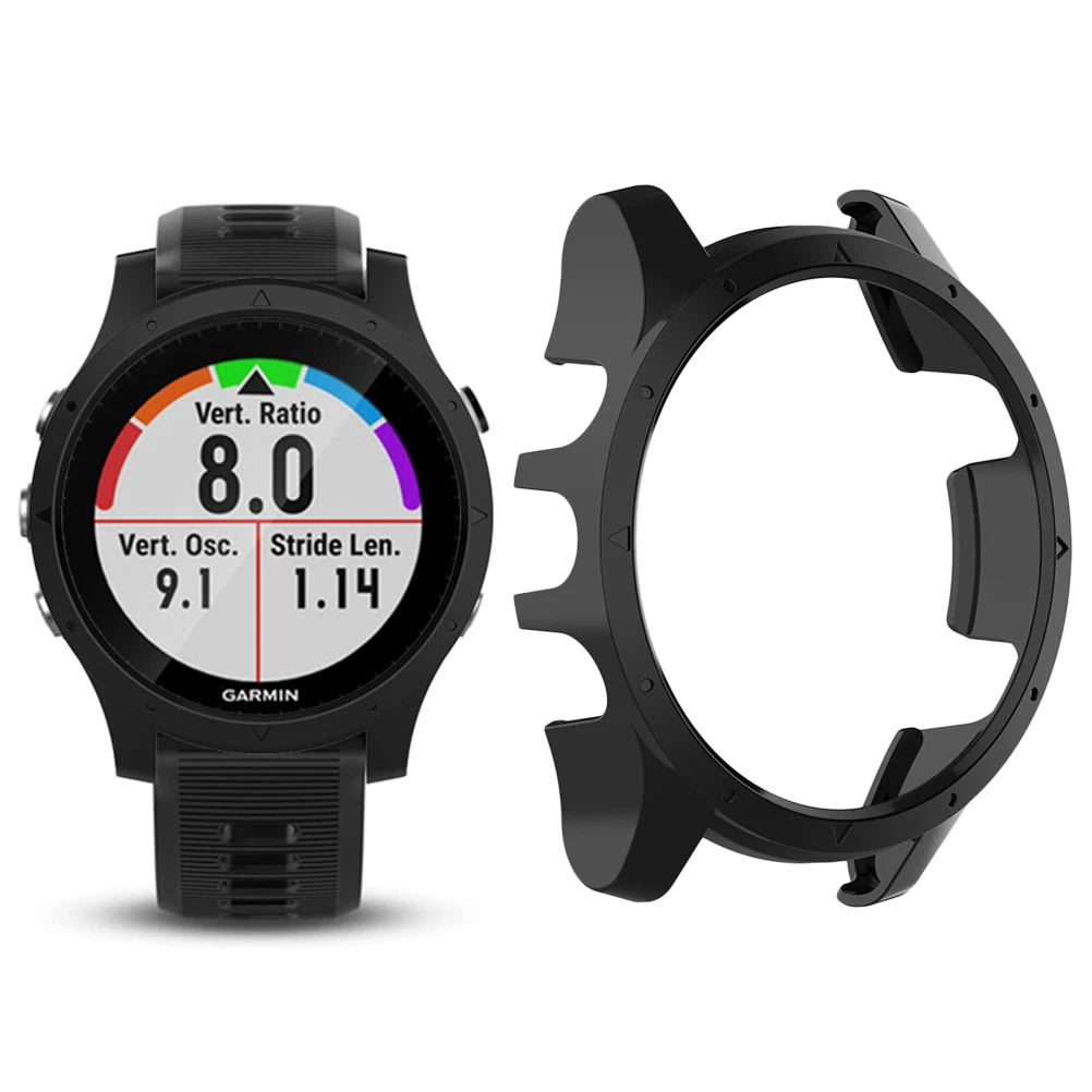 Forerunner 935 Case Smart Watch Protective Smartwatch Protector Film Black Cover Watches