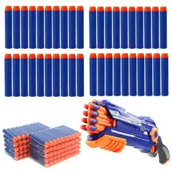 Ricarica freccette proiettili EVA Soft Hollow Hole Head Bullet Guns accessori per Nerfs N-strike Elite Series Blasters Toy For Children