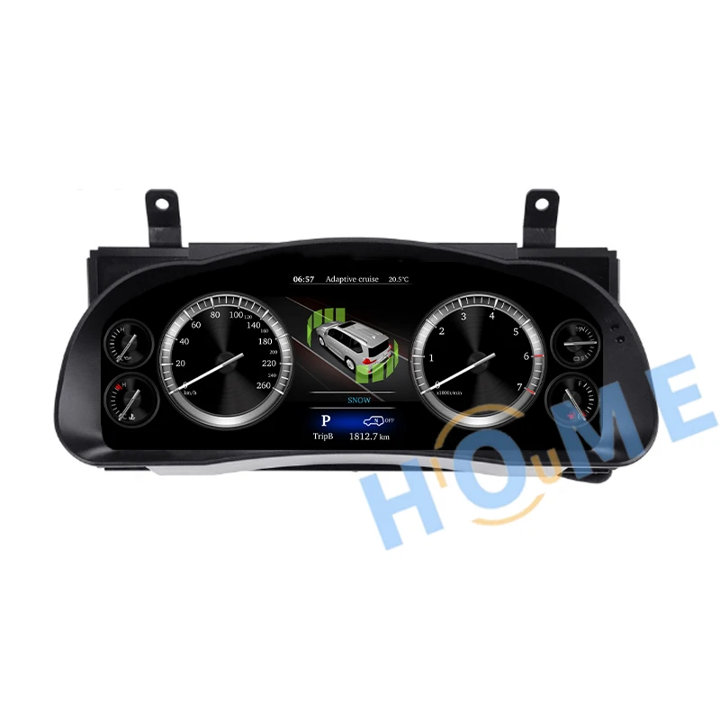 Digital Dashboard Panel Virtual Instrument Cluster CockPit LCD Speedometer counter For TOYOTA Highlander 2015 - 2020