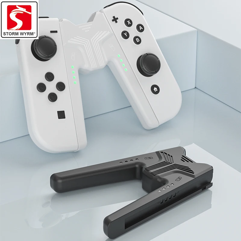 STORM WYRM New Switch Oled Joy-Con Charging Grip For NS Left And Right Handle Gamepad,Accessories NS2068