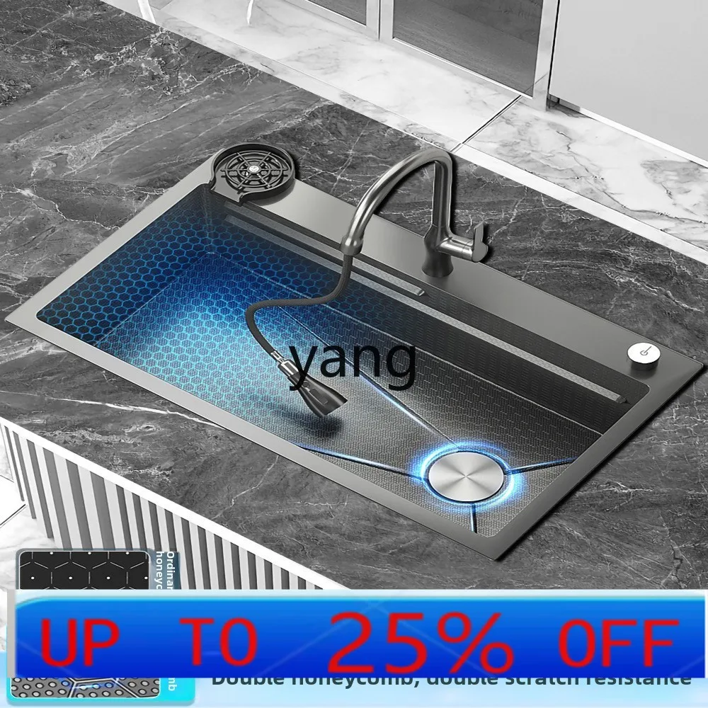 

lmm 304 stainless steel sink kitchen large single sink thickened vegetable basin sink