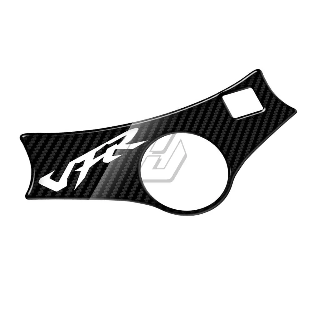 VFR800 Motorcycle Carbon-look Top Triple Clamp Yoke Sticker For VFR800 Up To 2001