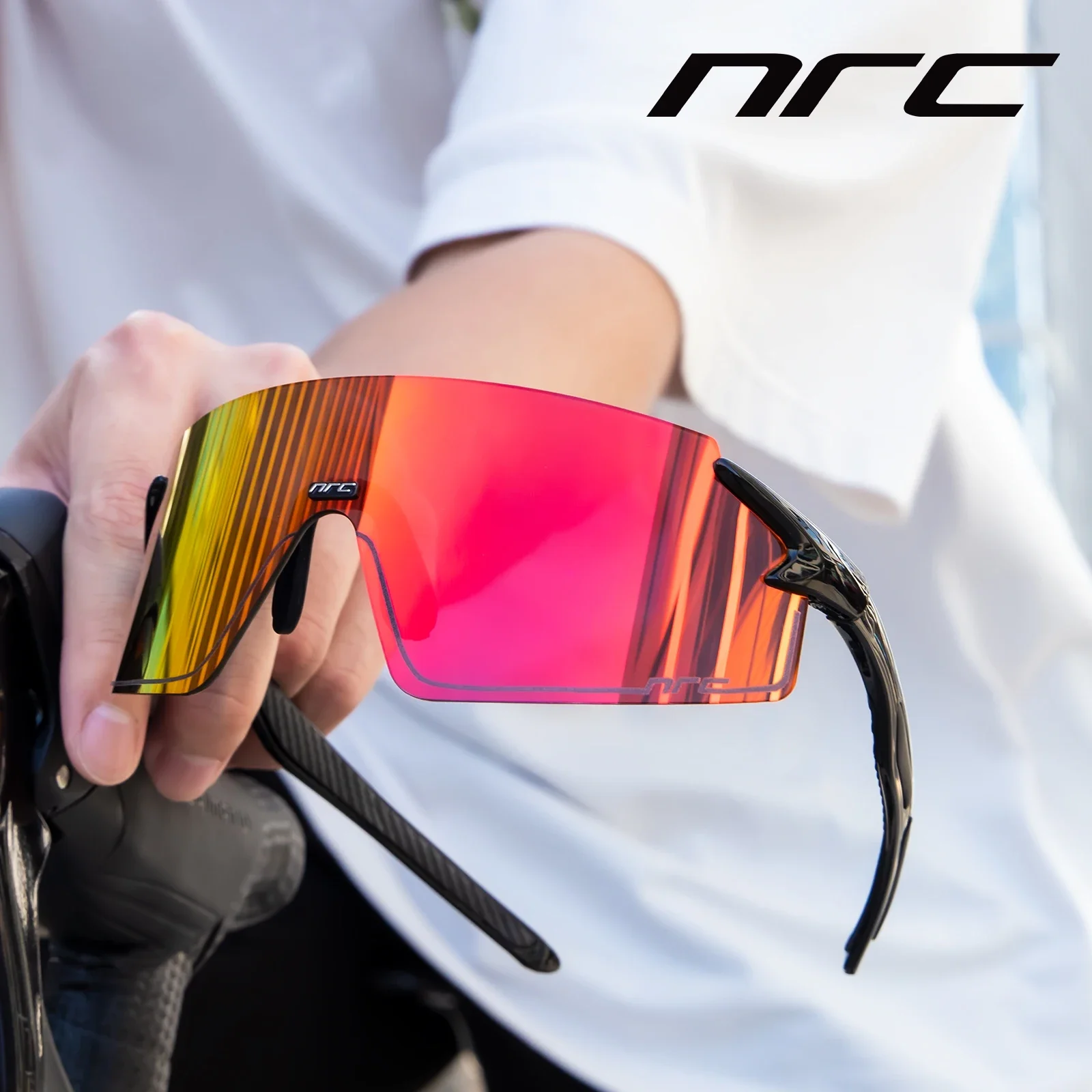 NRC Men Cycling Glasses Sports Protection Sunglasses