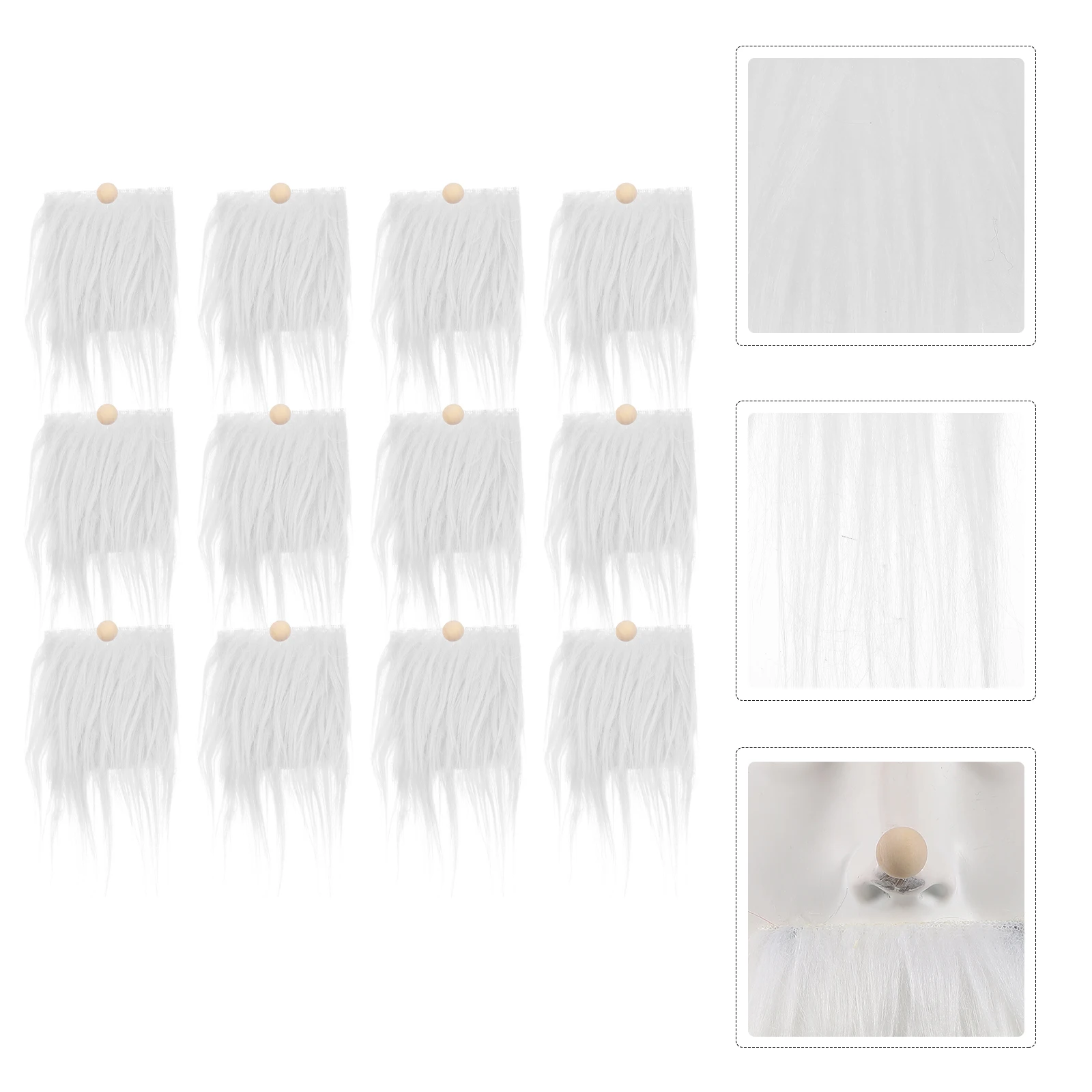 ชุดตุ๊กตาโนมตัดสำเร็จรูป 12 ชิ้น สำหรับตกแต่ง DIY อุปกรณ์เสริมตุ๊กตาโนม วัสดุงานฝีมือเนื้อนุ่ม ยังไม่เสร็จสมบูรณ์ ใช้เป็นอุปกรณ์ประกอบฉาก สะดวกสบาย ทนทาน