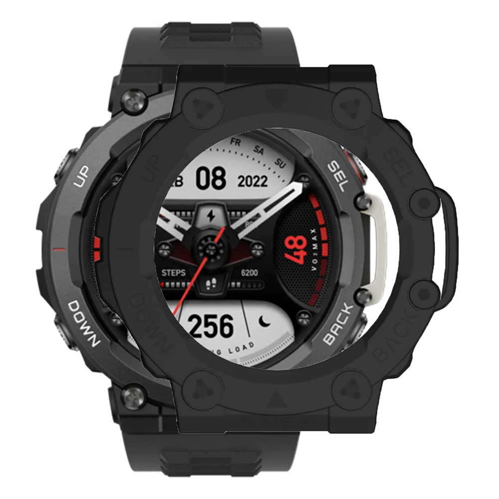 Pc duradero, sencillo, cómodo, 9 colores, electrónica de consumo, monocromático, resistente al desgaste, varios colores para Huami Amazfit t-rex 2