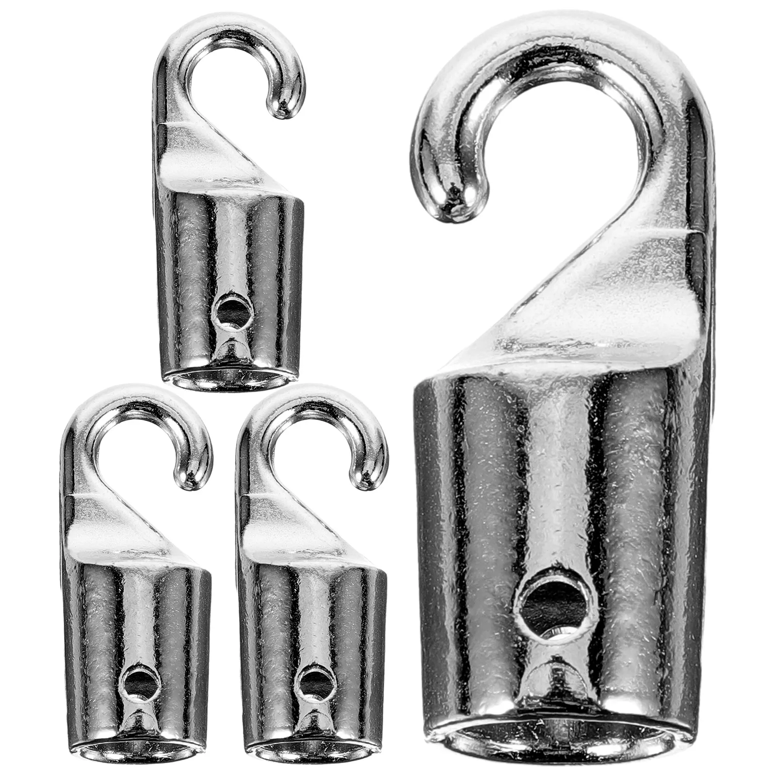 

4 Pcs Curtain Hook Replacement for Blinds Vertical Wand Wands Slats Stylish Accessory Head Metal