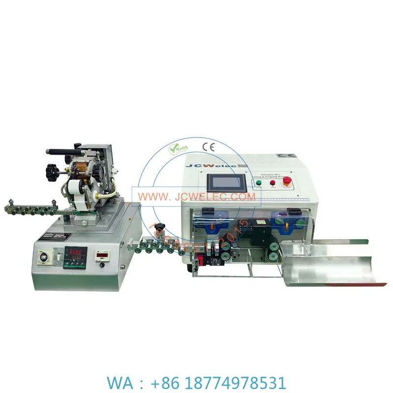 

Cable Cutting Stripping Machine Wire Peeling Stripper Machine JCW-CS03 Chinese Factory Automatic