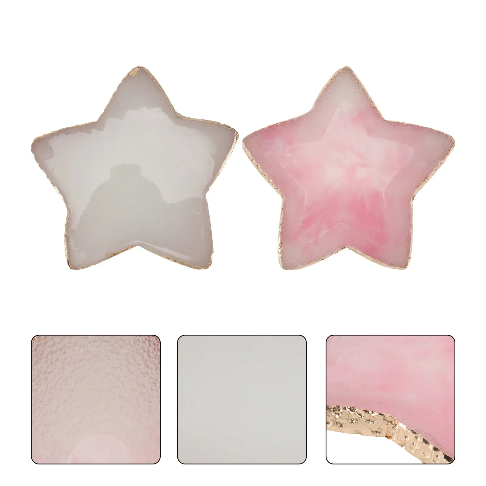 

2Pcs Nail Color Mixing Plate Manicure Pallet for DIY Nail Art Polish Blending Eye Shadow Pigments At Home Or Salon