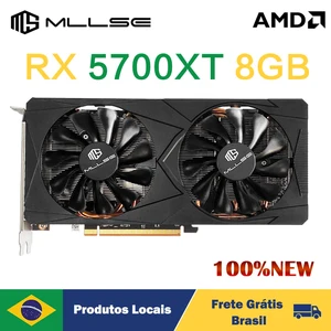 MLLSE AMD RX 5700 XT 8GB بطاقة فيديو بطاقة رسومات GPU GDDR6 256 بت 7 نانومتر لعبة بطاقة فيديو دعم سطح المكتب GPU المملكة المتحدة أعلى 8 مبيعات بطاقة فيديو ذات 6 سنون - رقم 7