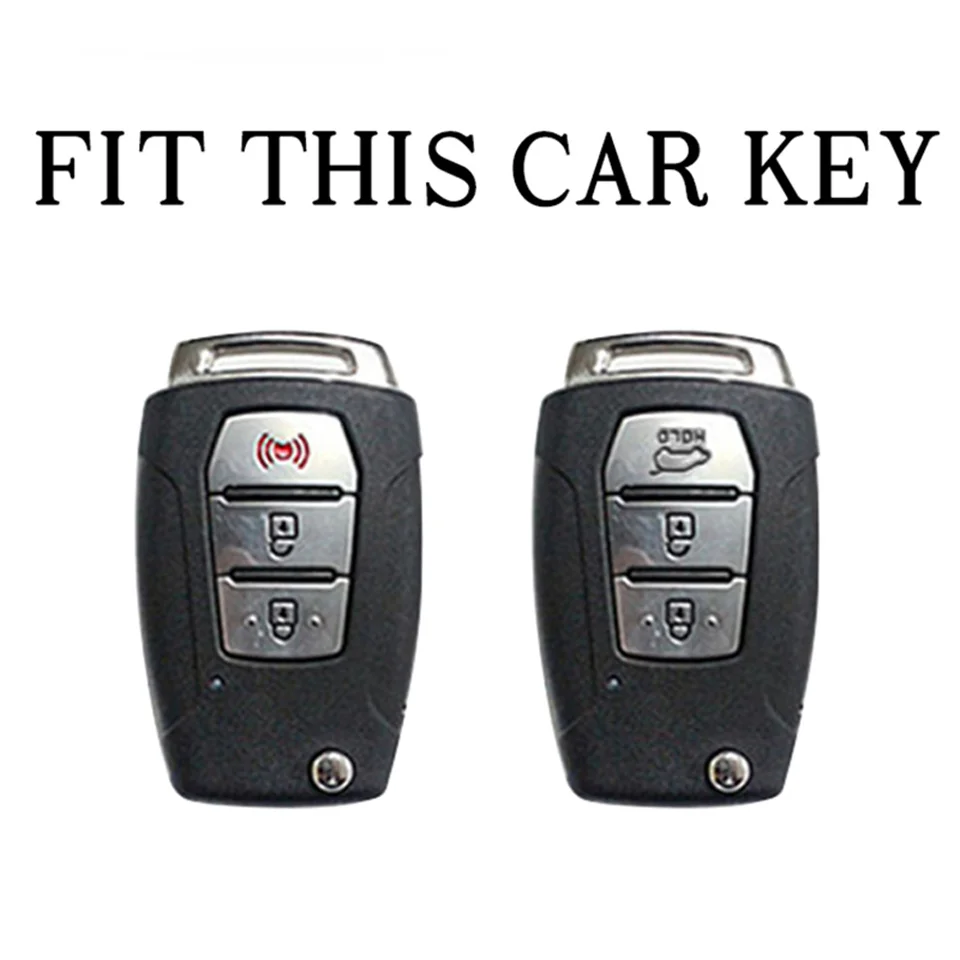 Car Key Cover Case for SsangYong Kyron Actyon Tivolan Korando Rexton Tivoli Key Holder Car Key Shell Car Key Accessories