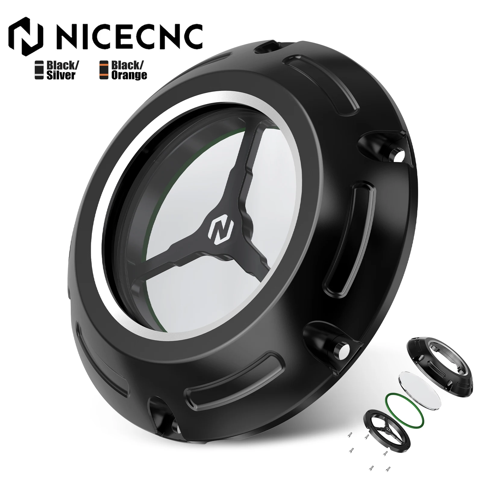 

For Harley Sportster 883 1200 XL883 1200 XR Derby Cover Clutch Cover Seventy-Two XL1200V Roadster XL1200CX Forty-Eight XL1200X