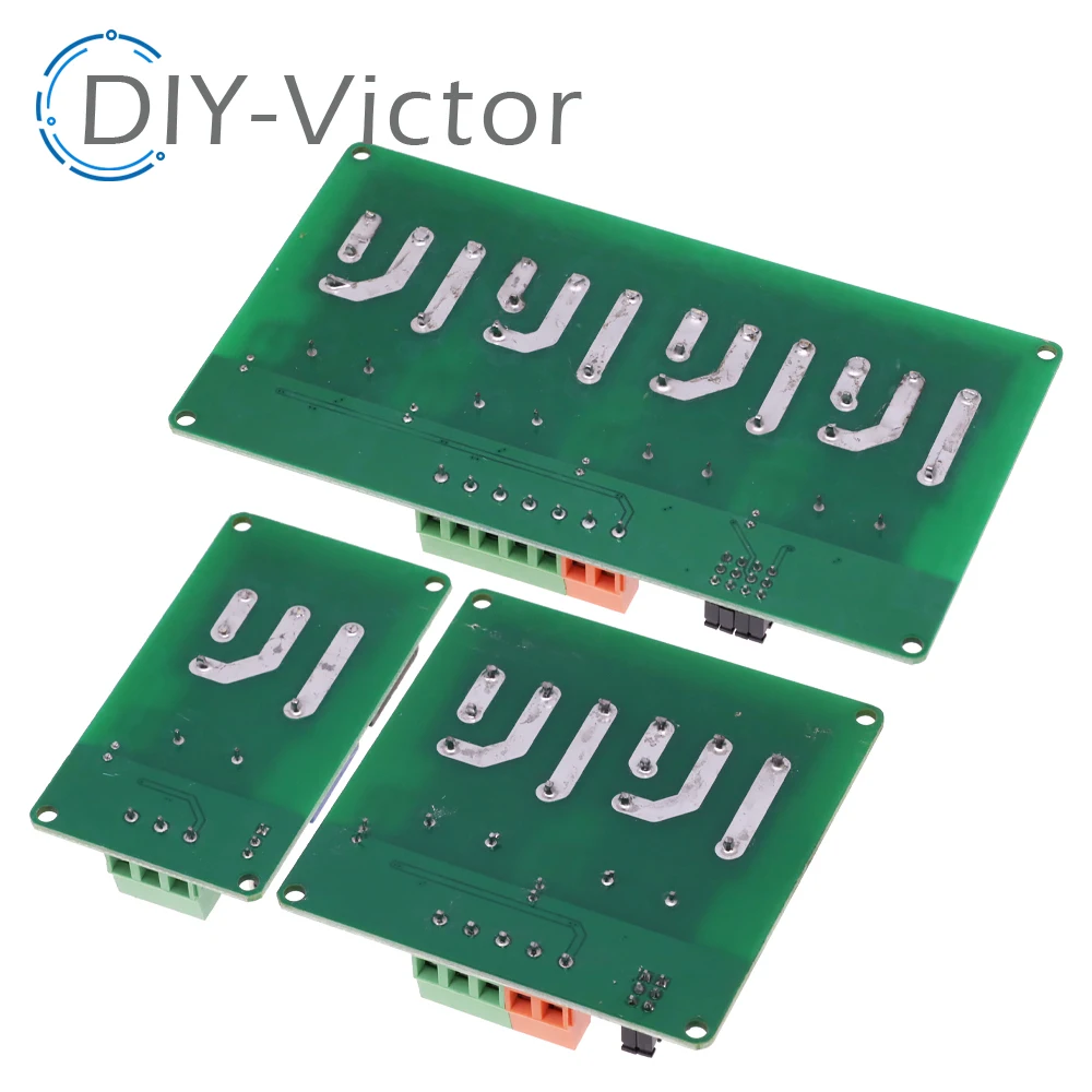 1/2/4 channel relay module 30A with optocoupler isolation 5V 12V 24V supports high and low Triger trigger DC30V/30A AC250V/10A