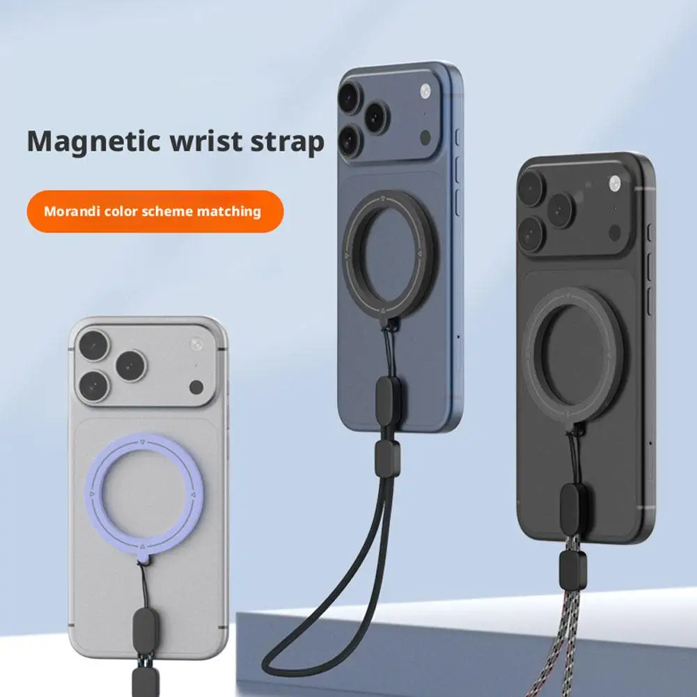 

Magnetic For Double-sided Mobile Phone Holder Removable Cell Phone Hand Strip Mount Smartphone Accessories For Ipho Q9m9