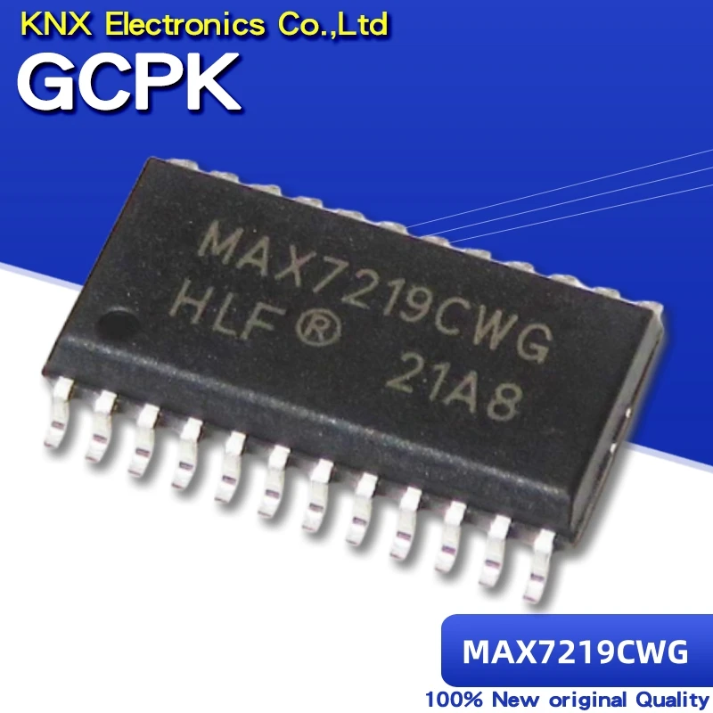 10pcs 100% original new SOP MAX7219CWG MAX7219EWG SOP-24 7219CWG 7219EWG