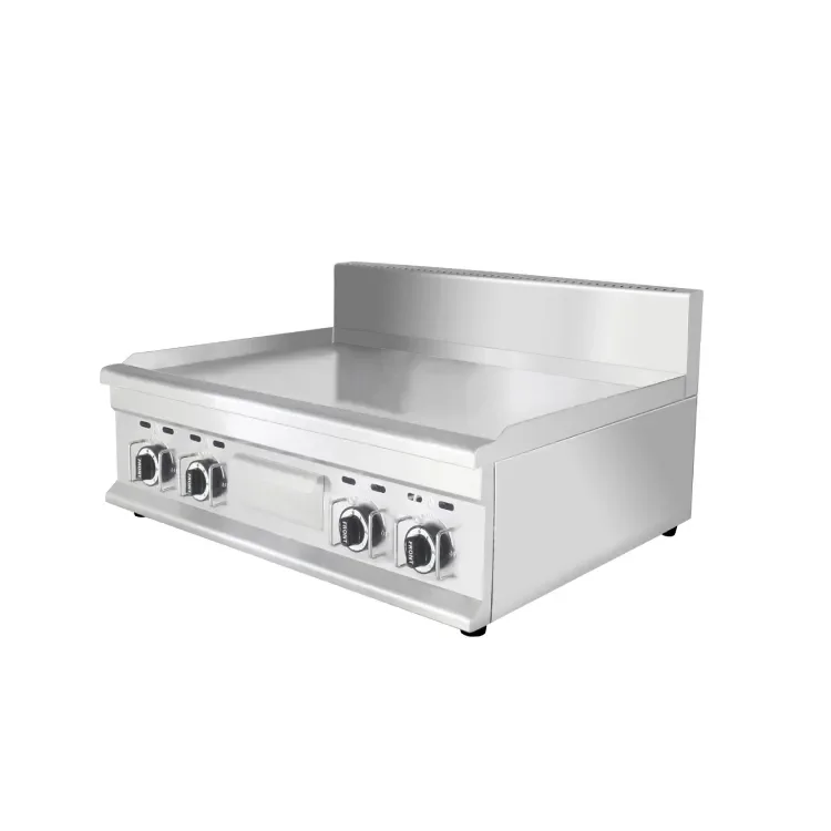 CE Certificated 1200 Mm Commercial Catering Equipment Stainless Steel 47 Inch Large Flat Top Gas Griddle Grill