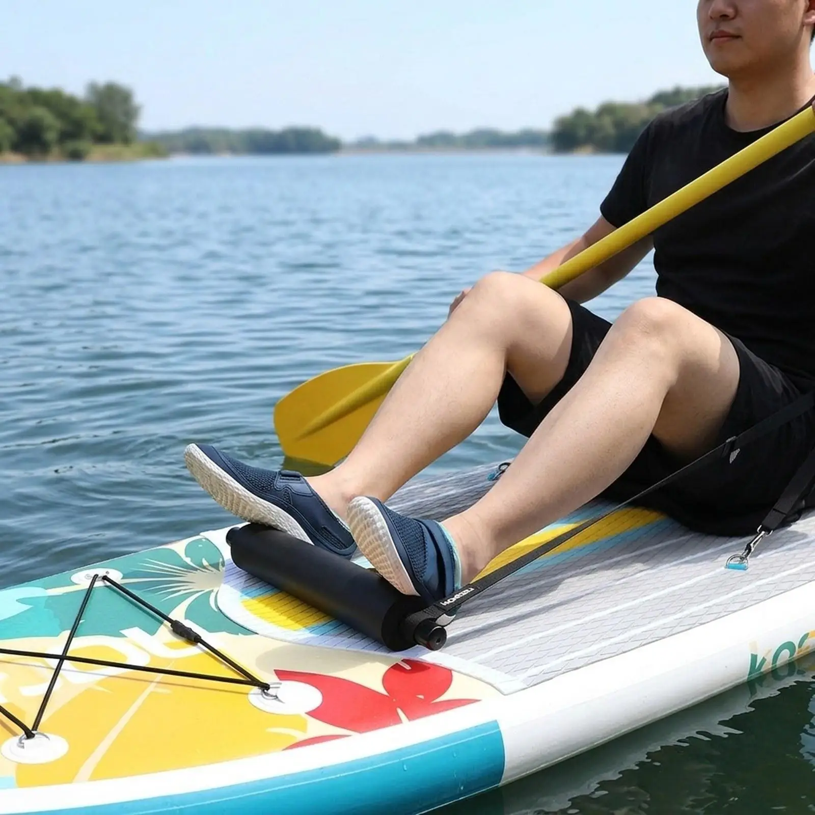 Kayak Foot Brace Versatile Professional Accessories Adjustable Practical Kayak Seat Footrest Boat Foot Rest Boating Accessories