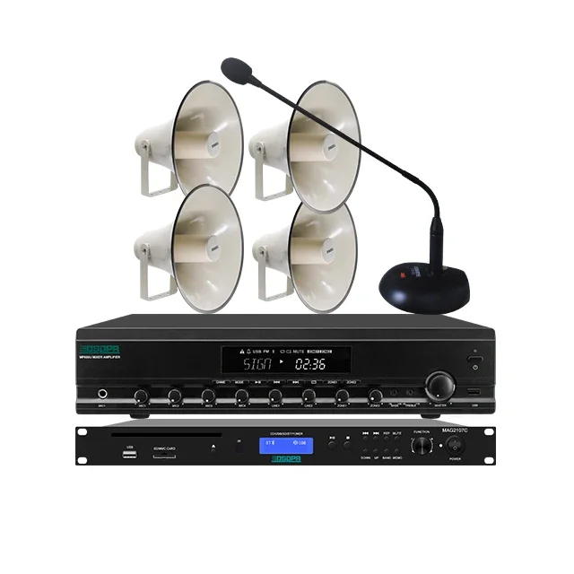 

Всепогодная уличная аудиосистема для спортивных площадок/школьных игровых площадок