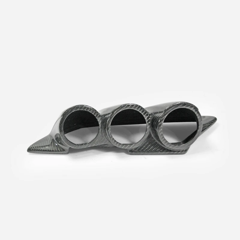 For CRZ ZF1 10-16 JDM Style Carbon Fiber Dash Mount Triple Gauge Pod (60mm) RHD