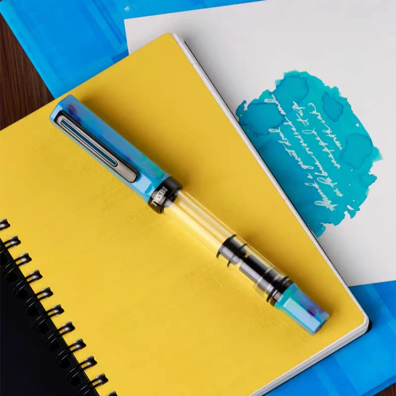 Limited Edition TWSBI Fountain Pen 0.38EF/0.5F Universe Piston Calligraphy Pen Basic Writing Pen for Students Office Daily Use