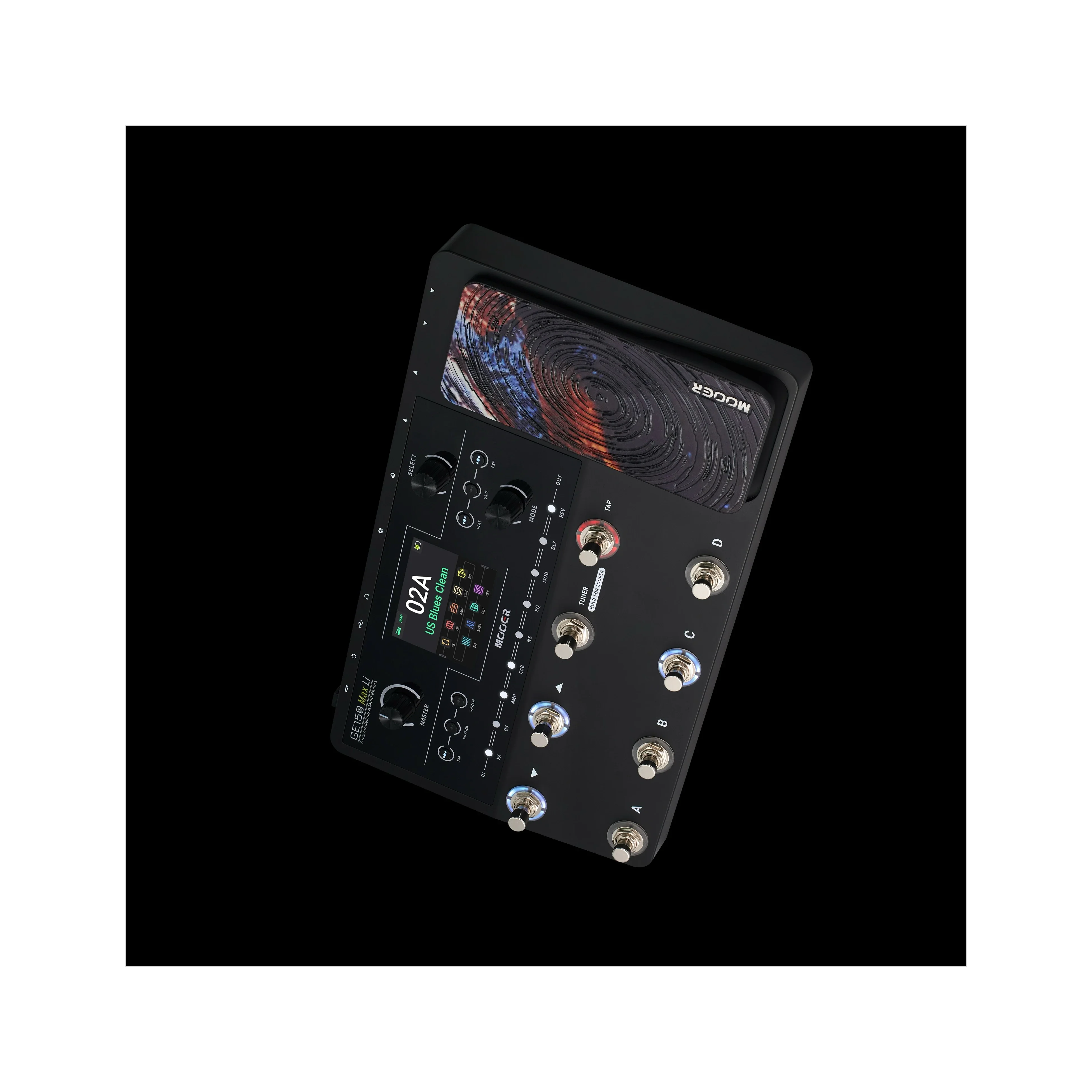 GE150 Max Li Multi Effects Processor - Guitar Pedal - Alt GP-200 for Gtr, Outdoor Stage