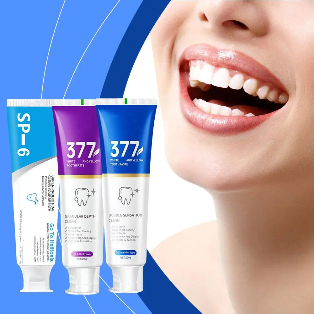 New Sip-4 Probiotic Toothpaste Brightening Stain Removing Whiten Breath Sp-6 Teeth Toothpaste Toothpaste Fresh Probiotic F8E0