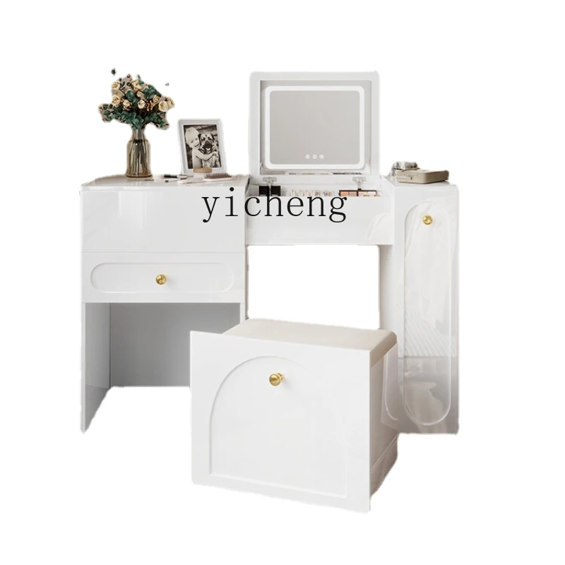 

Xl Dresser Bedroom Storage Cabinet Retractable Flip Desk Dresser Makeup Table