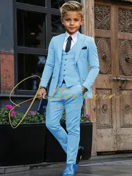 Suit For Boys Formal Party Jacket Pants Three Piece 3-16 Years Old Wedding Tuxedo Kids Blazer Child Set costume enfant garçon