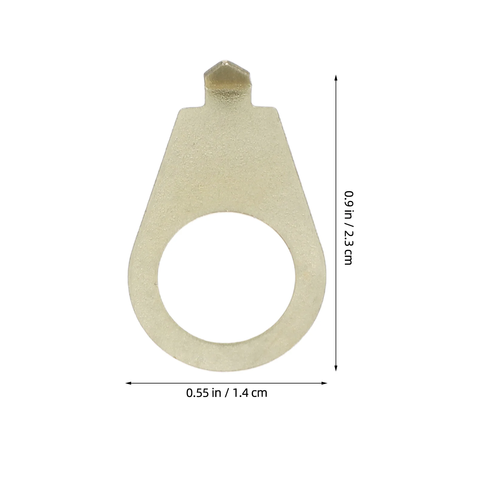 Perillas de guitarra eléctrica, placa de puntero dorado de 9,7mm, Control de tono de volumen, indicador de posición, accesorios de piezas de guitarra, 2 uds.