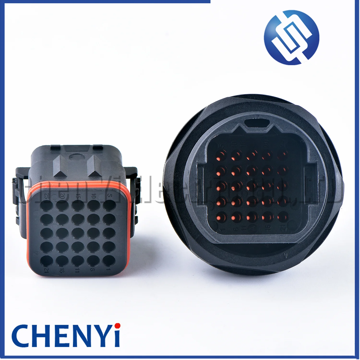 Conector de automóvil impermeable tipo CTB macho hembra de 25 pines enchufe de arnés de cables electrónico 132025-005 132025-004