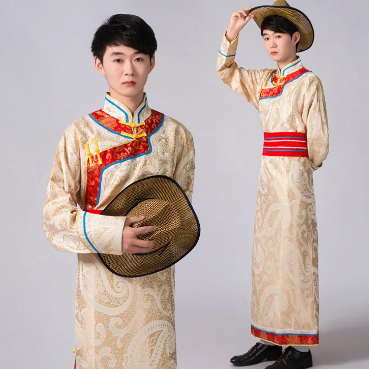ropa-de-danza-mongola-moderna-para-hombre-tunica-Etnica-para-adultos-modelo-masculino-estilo-moderno-tejido-de-punto