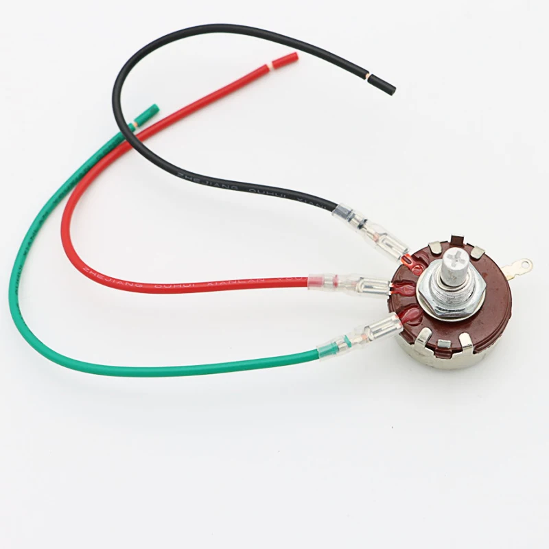 6PCS WTH118 1K 2.2K 4.7K 10K  47K 56K 68K 100K  470K 1M 2W 1A Potentiometer Authentic Variable Resistor VR Resistance 1K5 Ohm