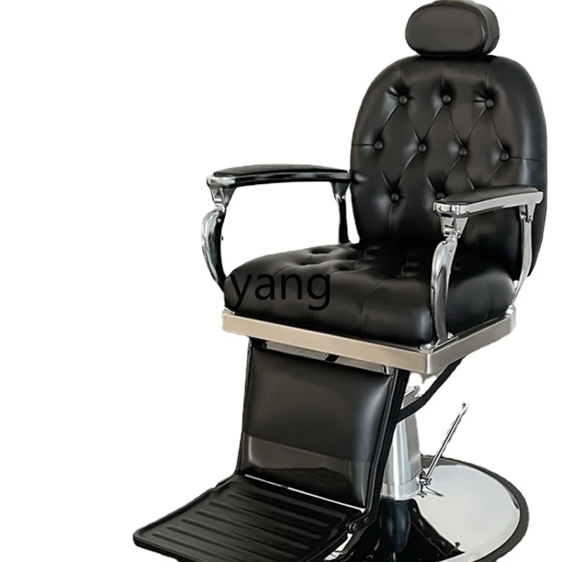 

CX Oil Head Chair for Hair Salon Can Be Put down Barber Hot Dyeing Complex Lifting Rotation