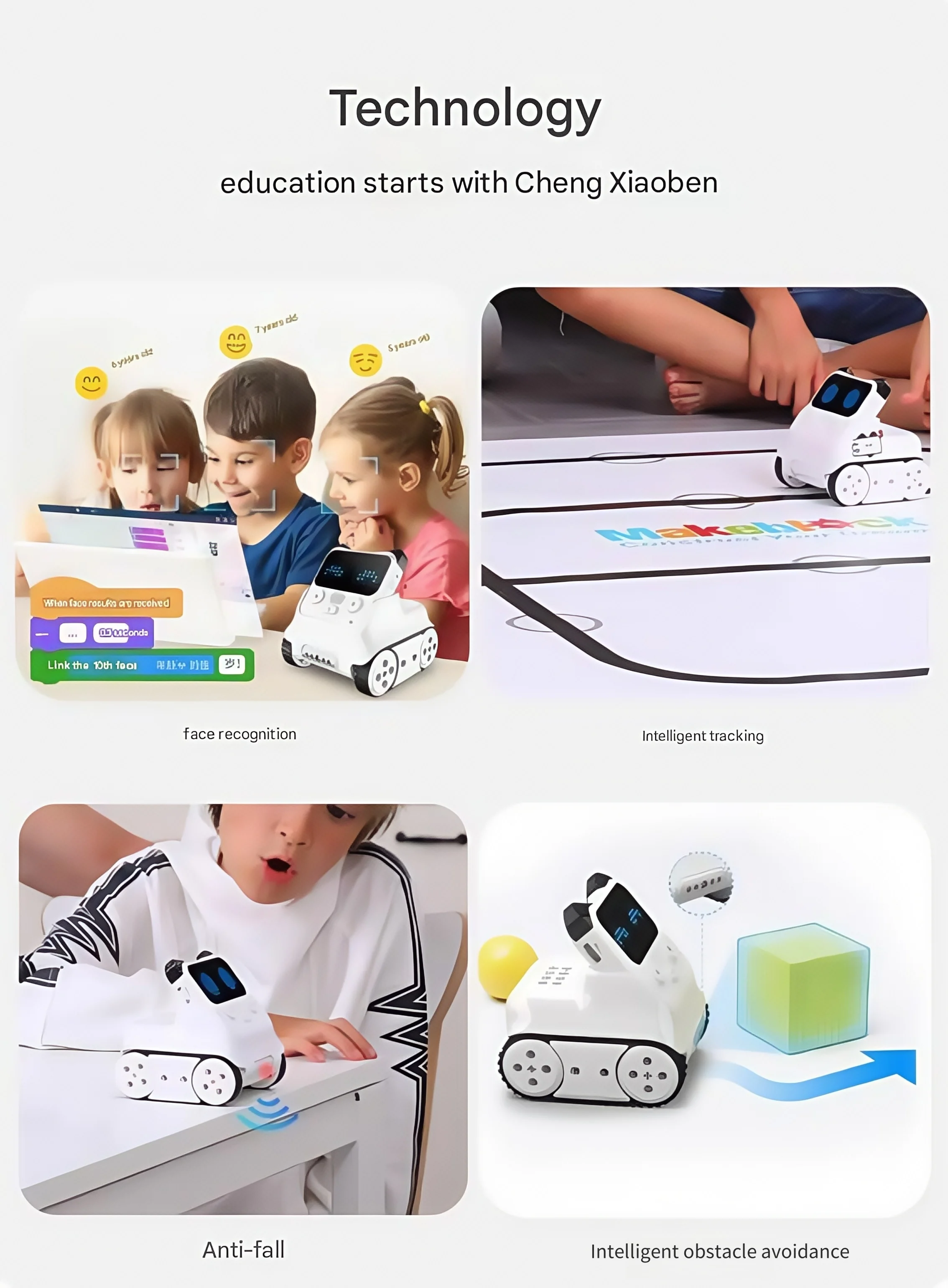 Makeblock Codey programming robot AI artificial intelligence children's building block toy maker education set