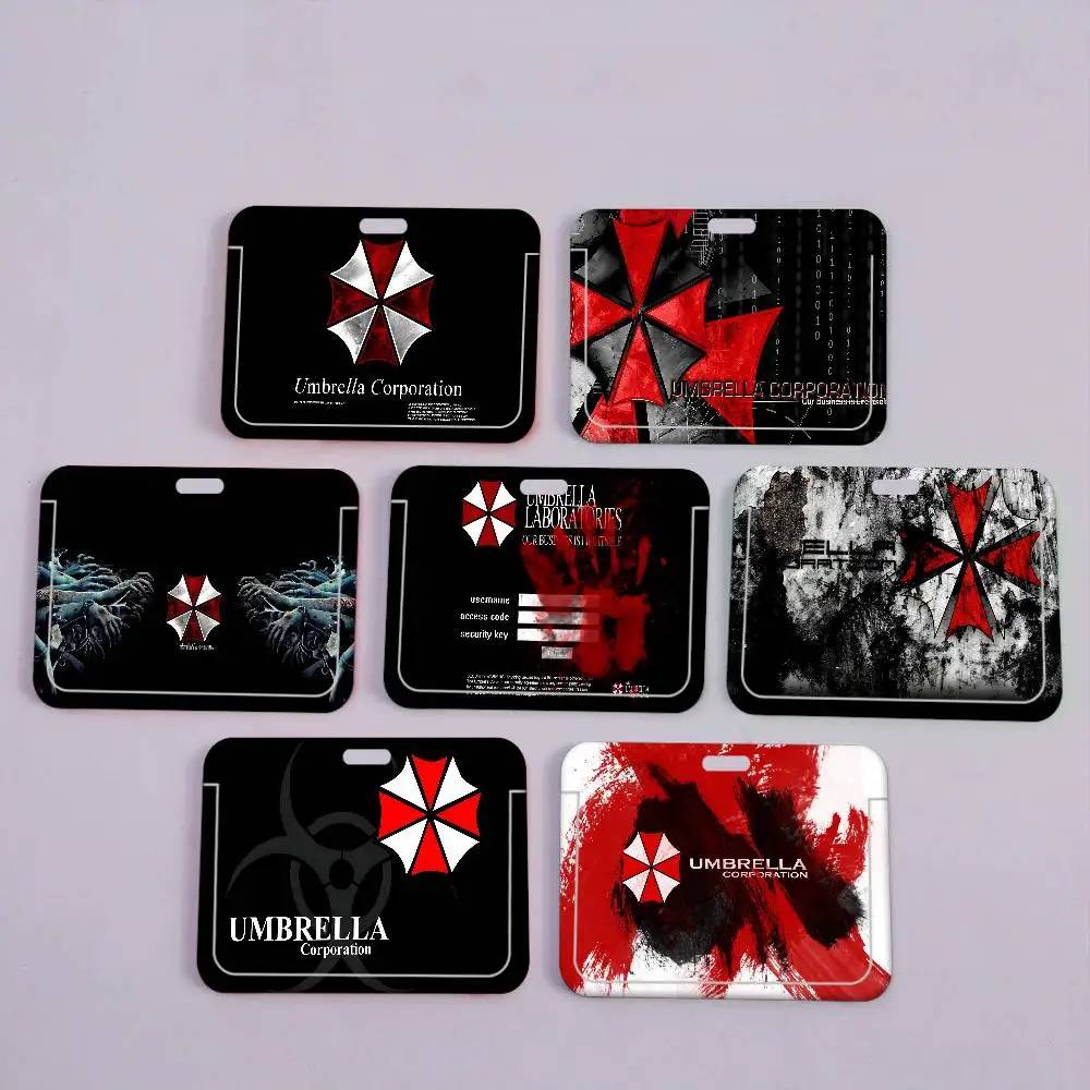 

EVILS R-RESIDENT GAME Badge Holder PVC Material ID Card Case For Work Nurse Key & Wallet