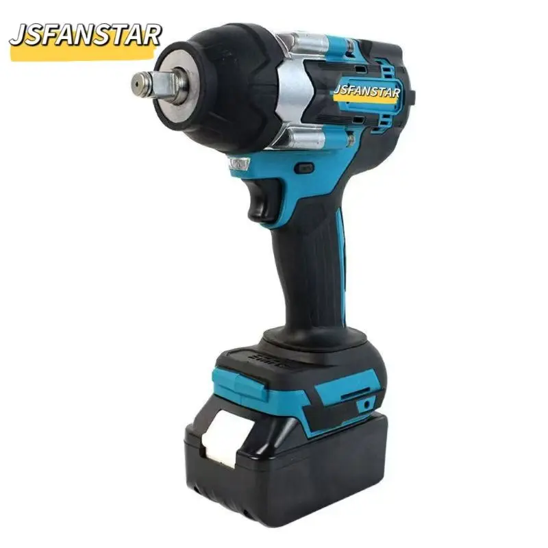 700nm Torque New Brushless Cordless Car Impact Wrench 2 Lithium Batteries Set With Cheapest Price