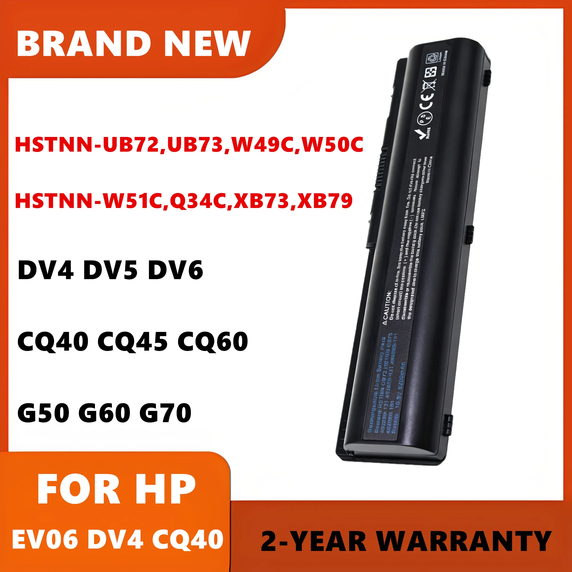 Laptop Battery For HP Pavilion DV4 DV5 DV6 HSTNN-UB73 HSTNN-XB72 HSTNN-XB73 HSTNN-Q39C KS524AA 462889-121 462889-421
