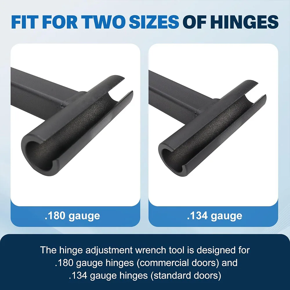 Hinge Gaps Adjusting Wrench Double Head Door Hinge Repair Spanner Labor-Saving Wrench For Home Hinge Gaps Repair Tools