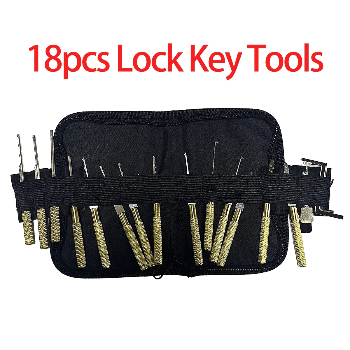 Professional Locksmith Tools JIANG SHI 18pcs Lock Key Tools Dimple Lock Set Quickly Hand Kit