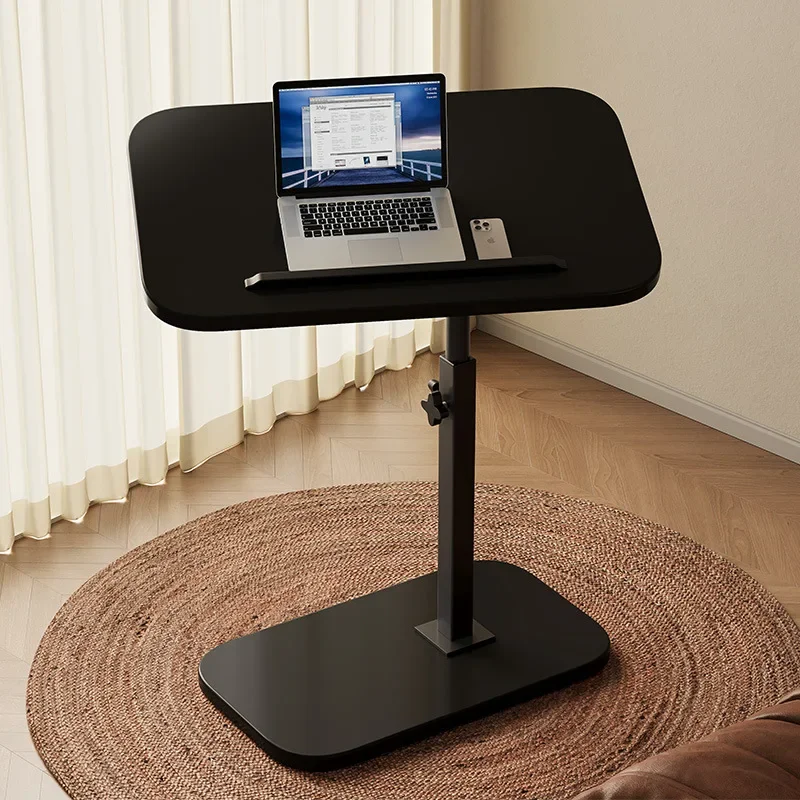 Living room sofa side Movable lift coffee table Mini tea table Bedroom bedside computer table
