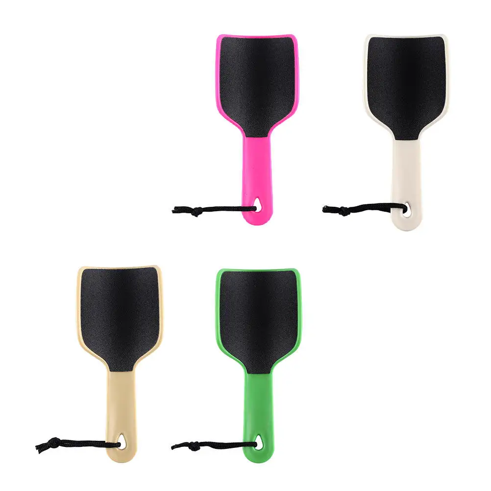 

Набор из 4 ручных двухсторонних пилок-скраберов для ног, инструмент для педикюра и отшелушивания, для гладких стоп, удаления мозолей и омертвевшей кожи, уход за ногами