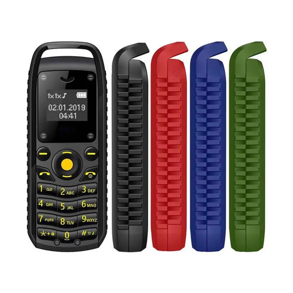 L8 Star-Téléphone portable B25 Mini, 0.66 pouces, 350mAh, numéroteur Bluetooth, régule 3 musique, touristes SIM, en veille, antichoc, mini carte, poche, support téléphonique