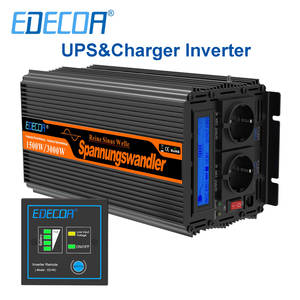 UPS inverter with charger 1500W 2500W DC 12V to AC...